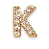K Pavé Letter