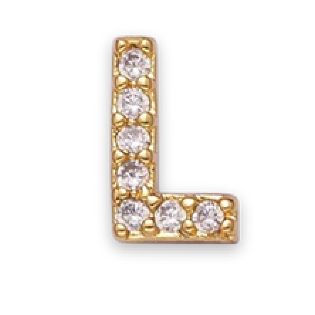 L Pavé Letter