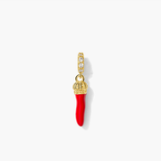 Pave Cornicello Charm