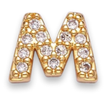 M Pavé Letter