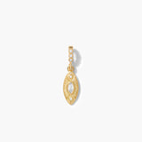 Marquise Evil Eye Tag Charm