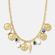 Odyssey Coin Charm Necklace