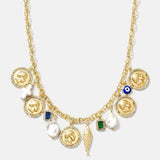 Odyssey Coin Charm Necklace