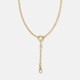 Convertible Rolo Lariat Charm Chain