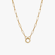 Paperclip Charm Chain