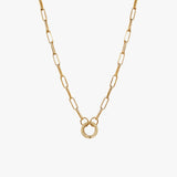 Paperclip Charm Chain