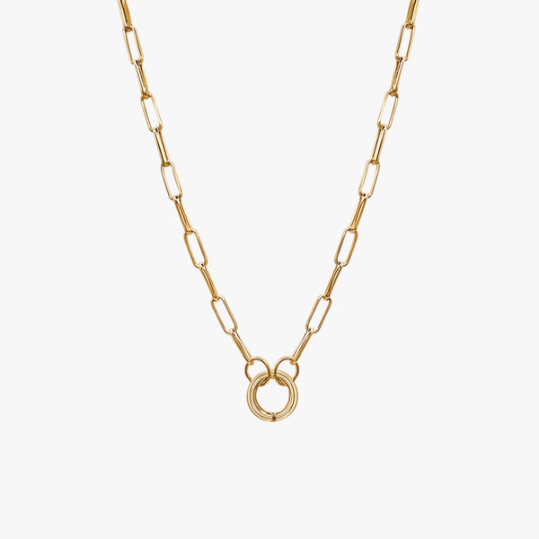 Paperclip Charm Chain