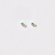 Secret Evil Eye Studs