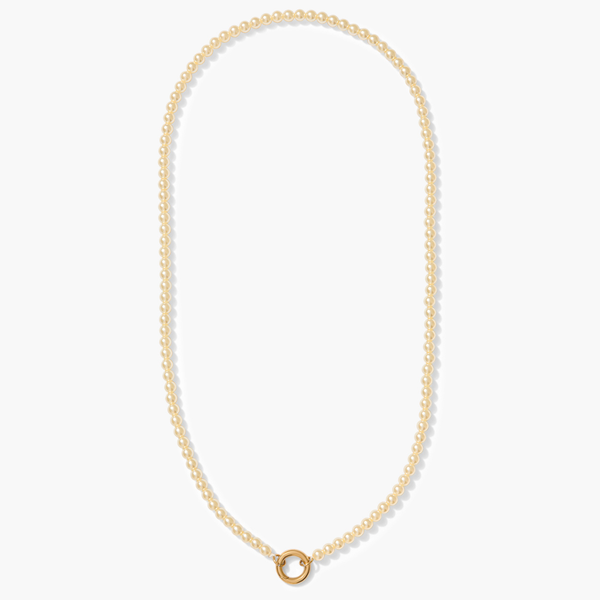 Pearl Charm Chain Strand