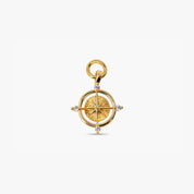 Petite Compass Guide Charm