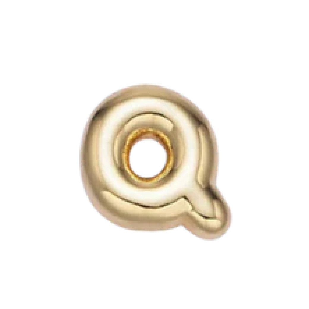 Q Bubble Letter