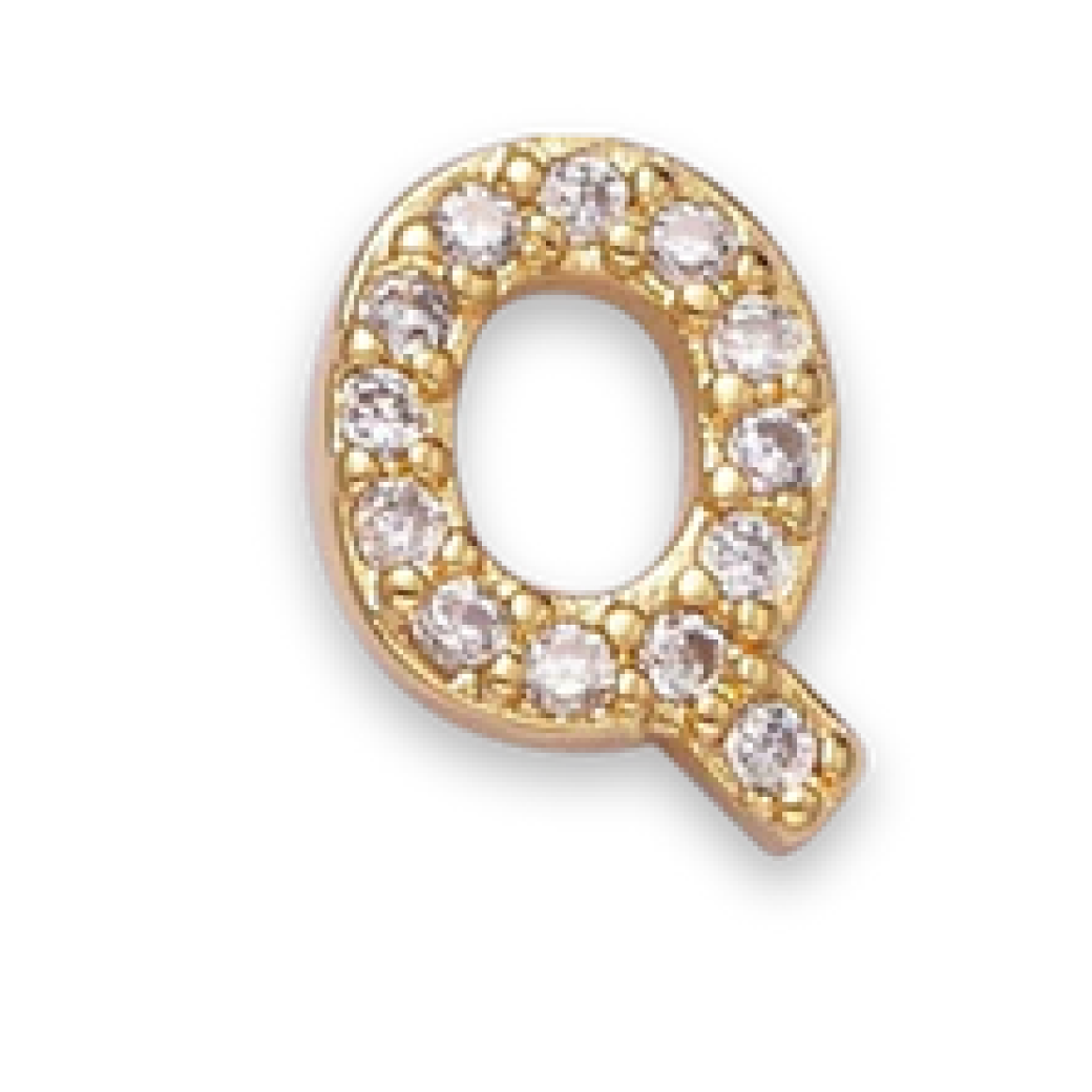 Q Pavé Letter
