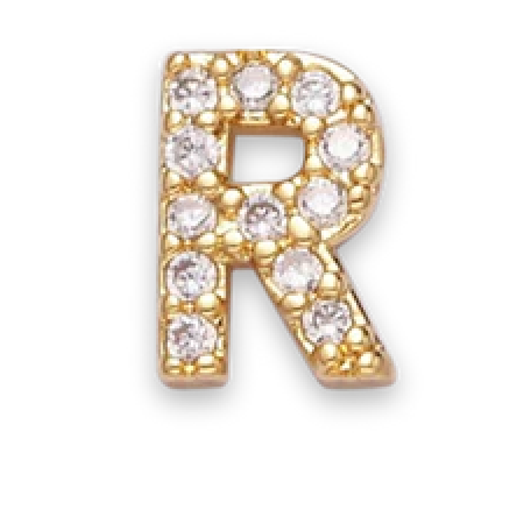 R Pavé Letter