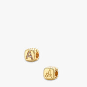 Mystic Script Letter Reversible Infinity Bead
