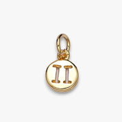Tiny Zodiac Disc Charm