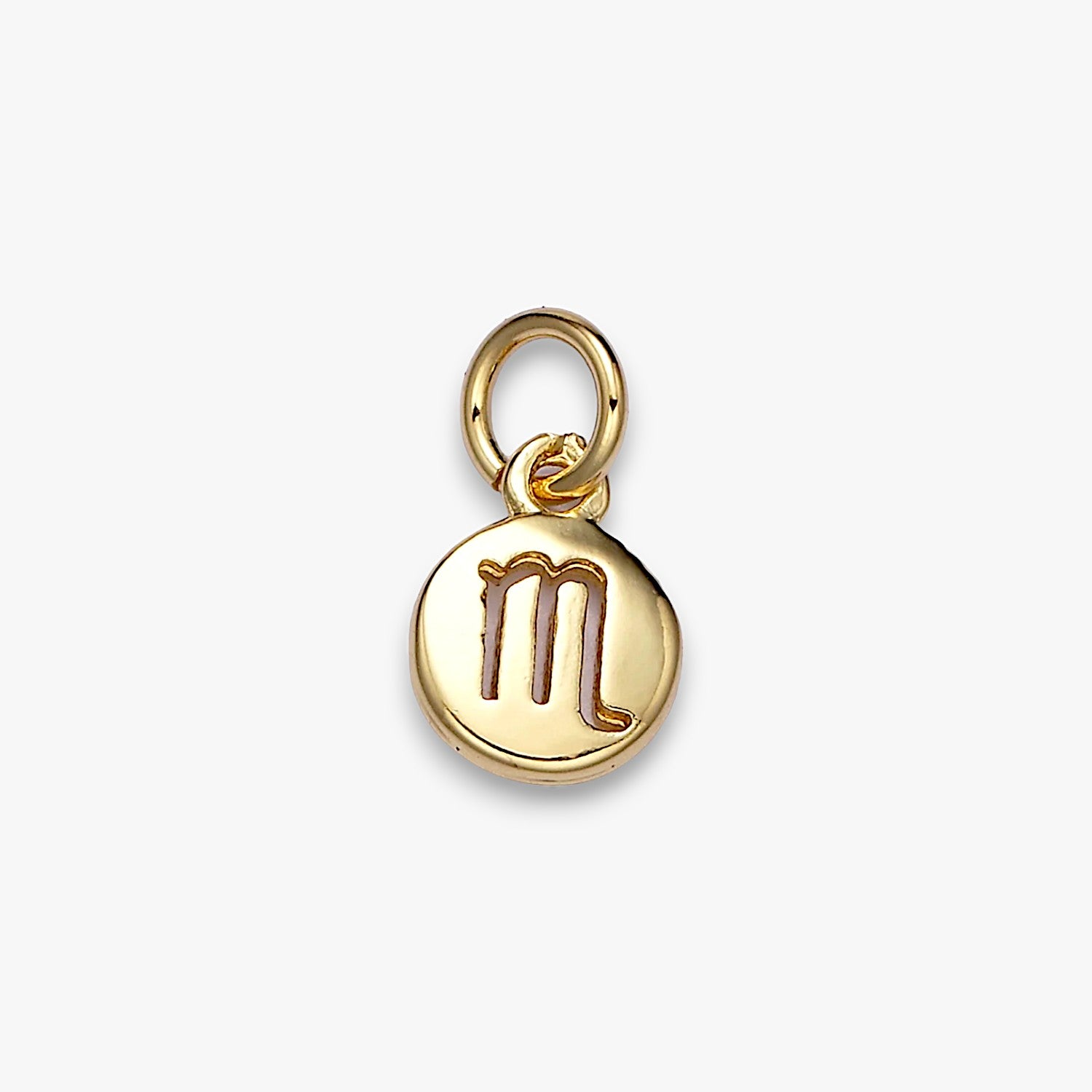 Tiny Zodiac Disc Charm
