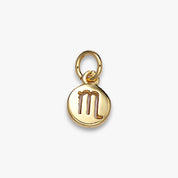 Tiny Zodiac Disc Charm