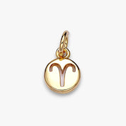 Tiny Zodiac Disc Charm