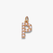Pearl Letter Charm