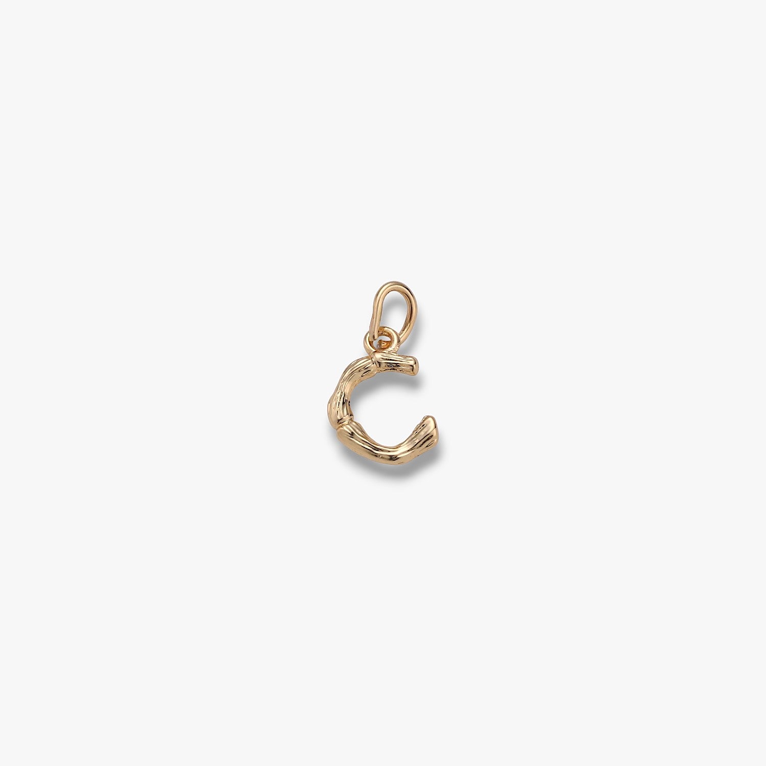 Bamboo Letter Charm