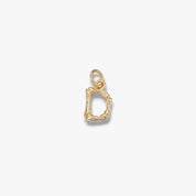 Bamboo Letter Charm