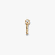 Bamboo Letter Charm