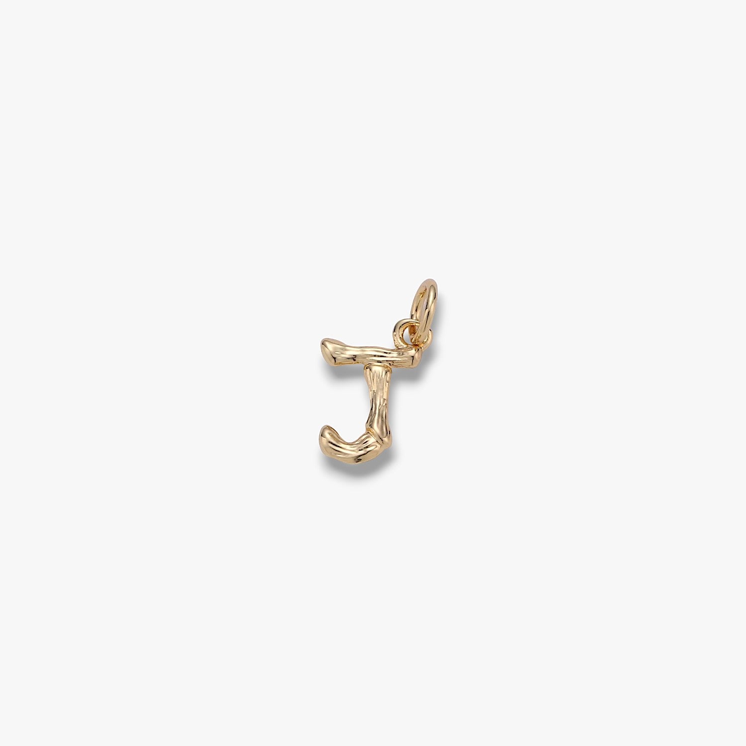 Bamboo Letter Charm