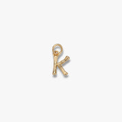 Bamboo Letter Charm