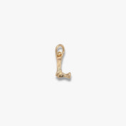 Bamboo Letter Charm