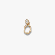 Bamboo Letter Charm