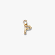 Bamboo Letter Charm