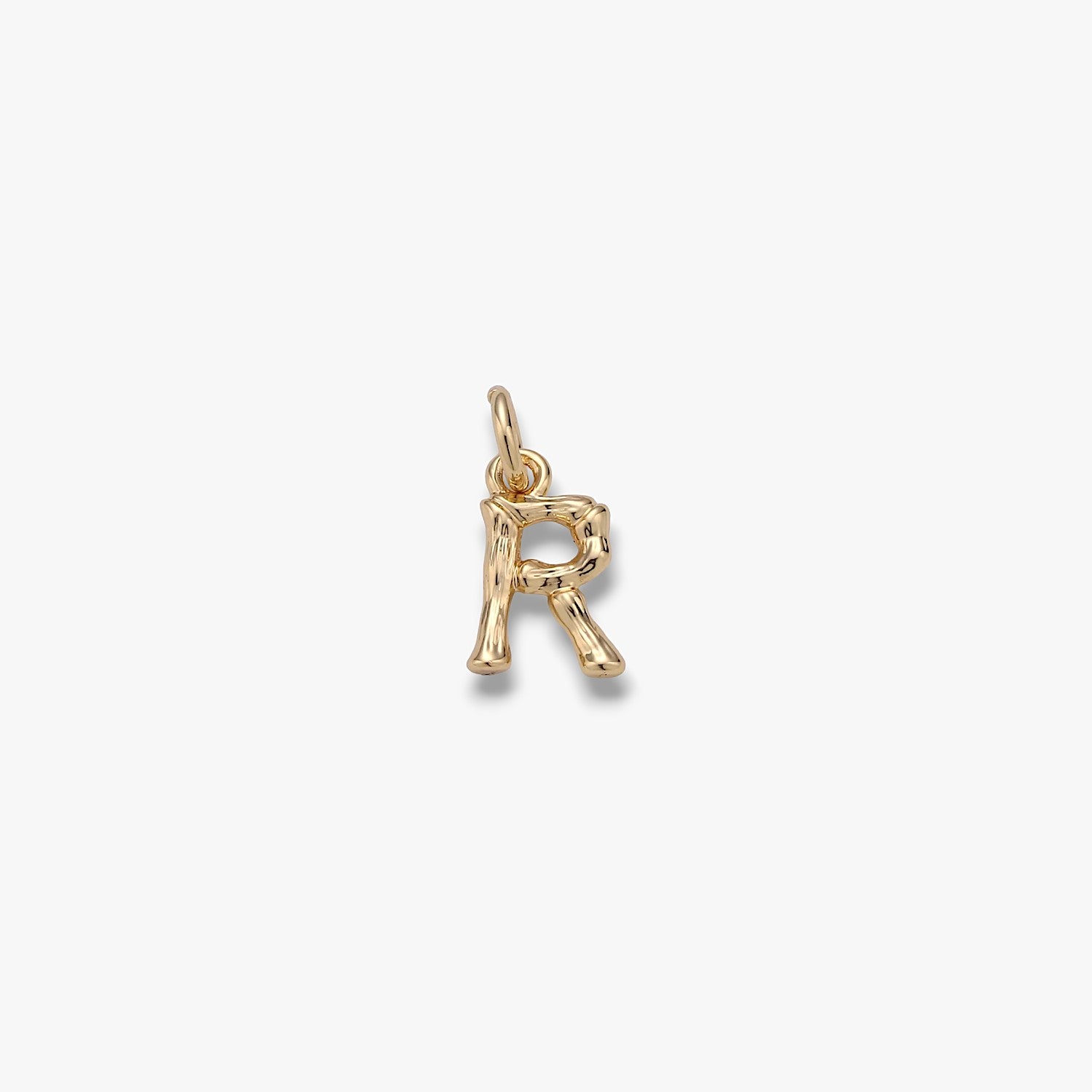 Bamboo Letter Charm