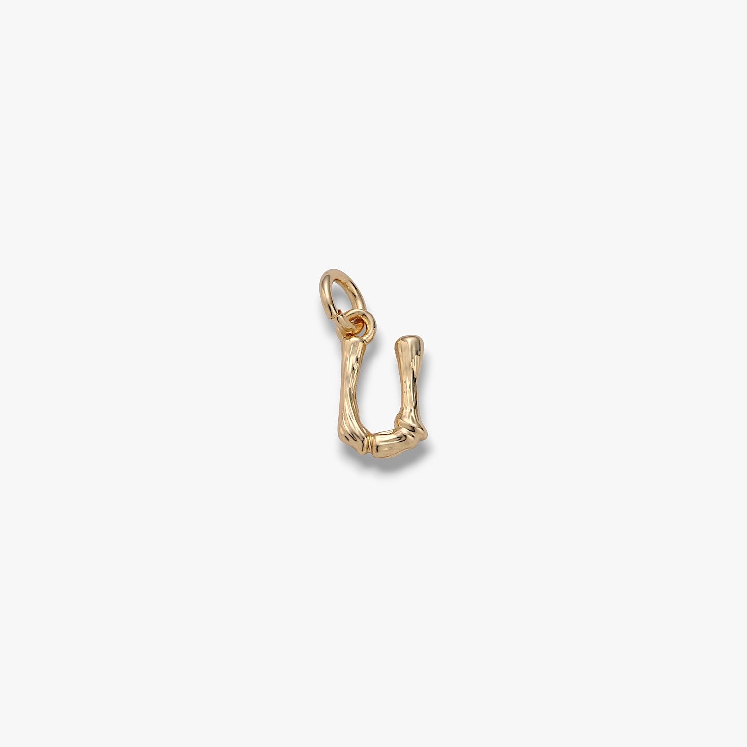 Bamboo Letter Charm