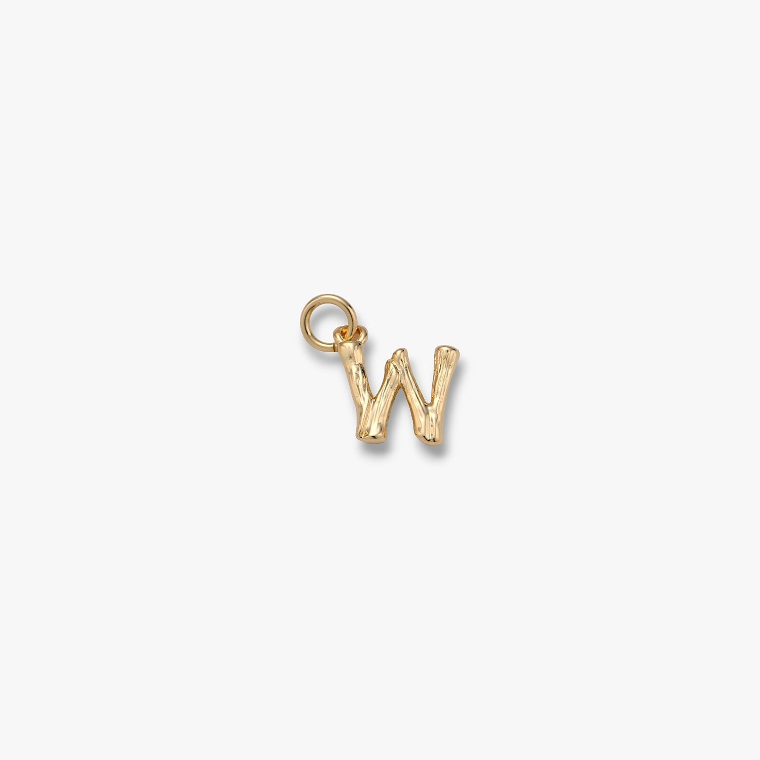 Bamboo Letter Charm