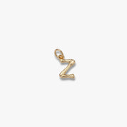 Bamboo Letter Charm