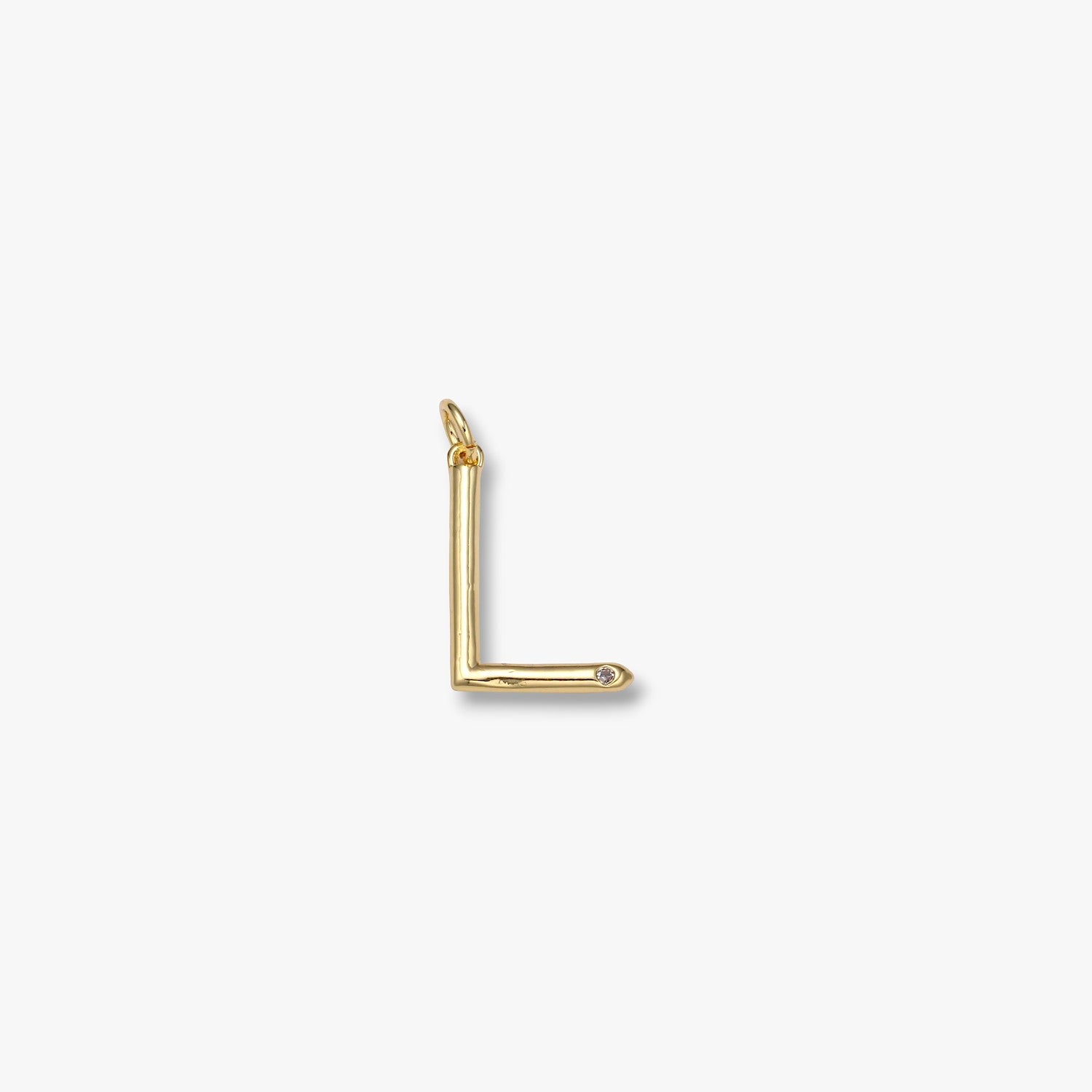 Essential Pave Custom Letter Charm