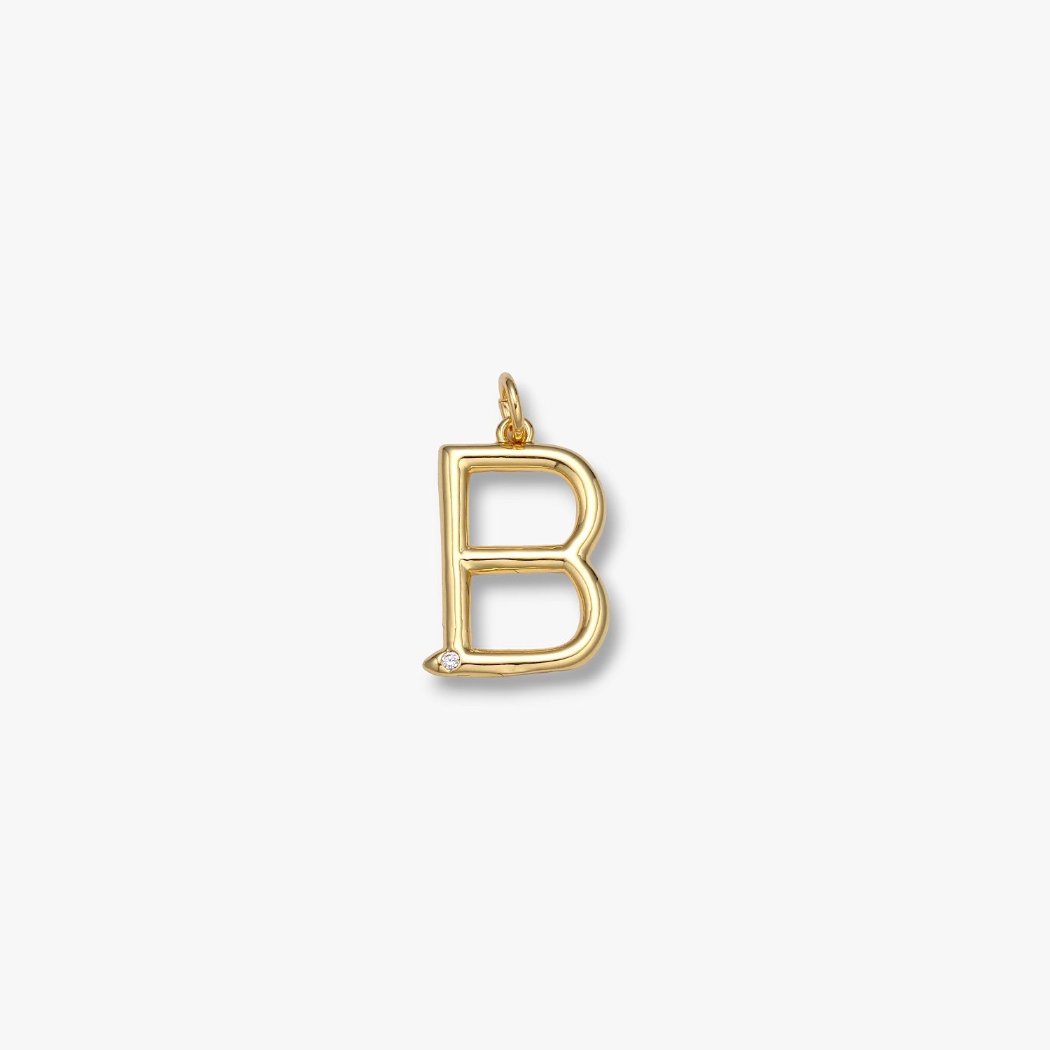 Essential Pave Custom Letter Charm