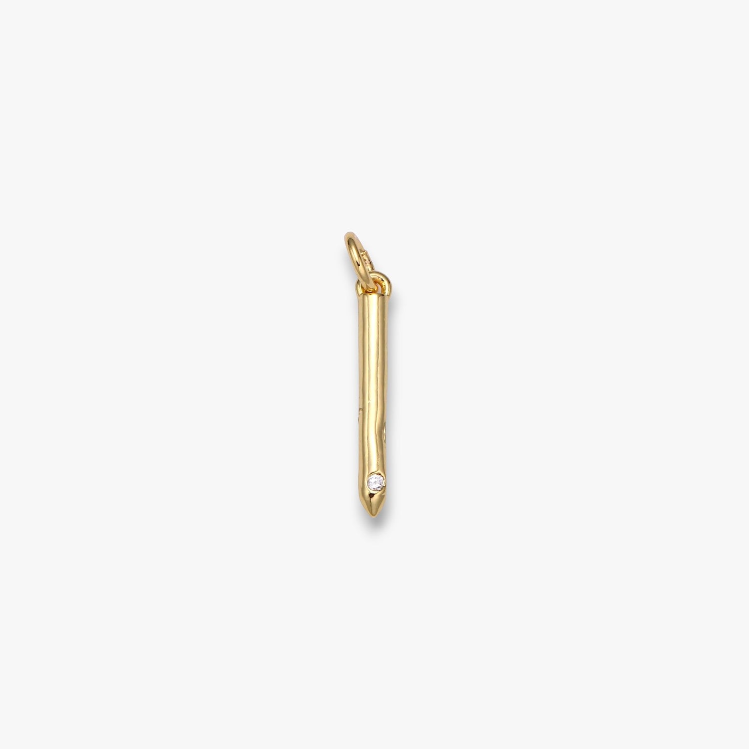 Essential Pave Custom Letter Charm