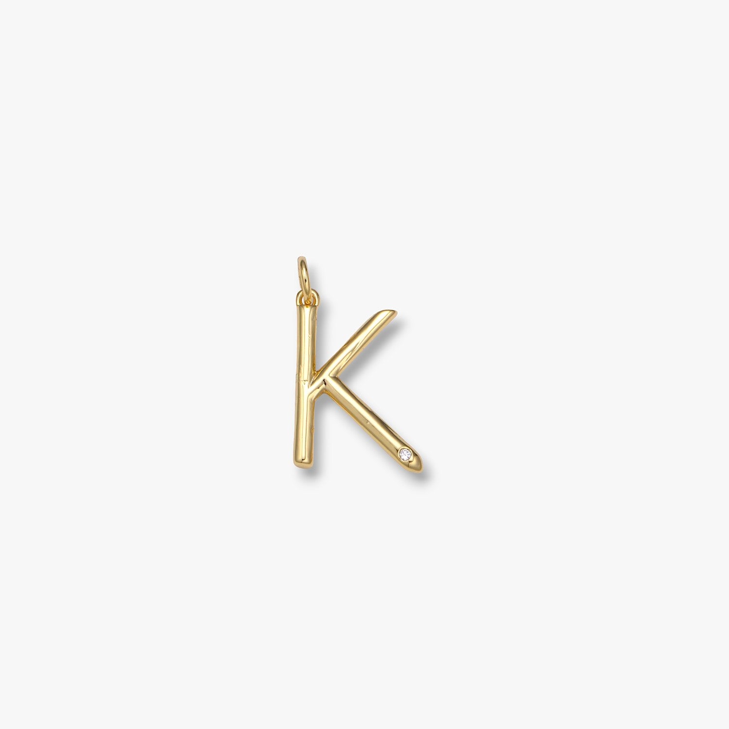 Essential Pave Custom Letter Charm