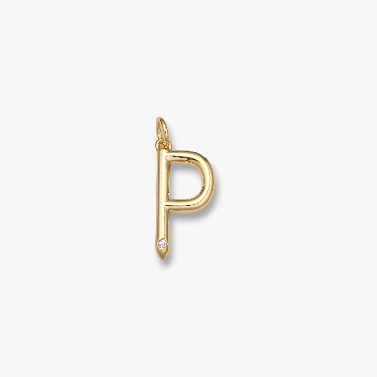 Essential Pave Custom Letter Charm