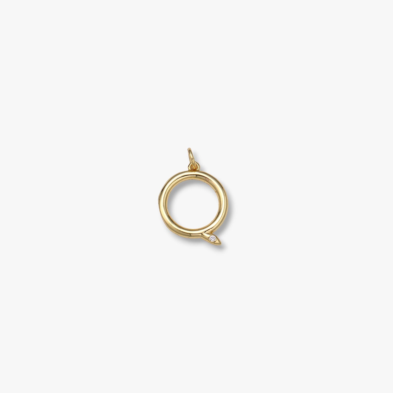Essential Pave Custom Letter Charm