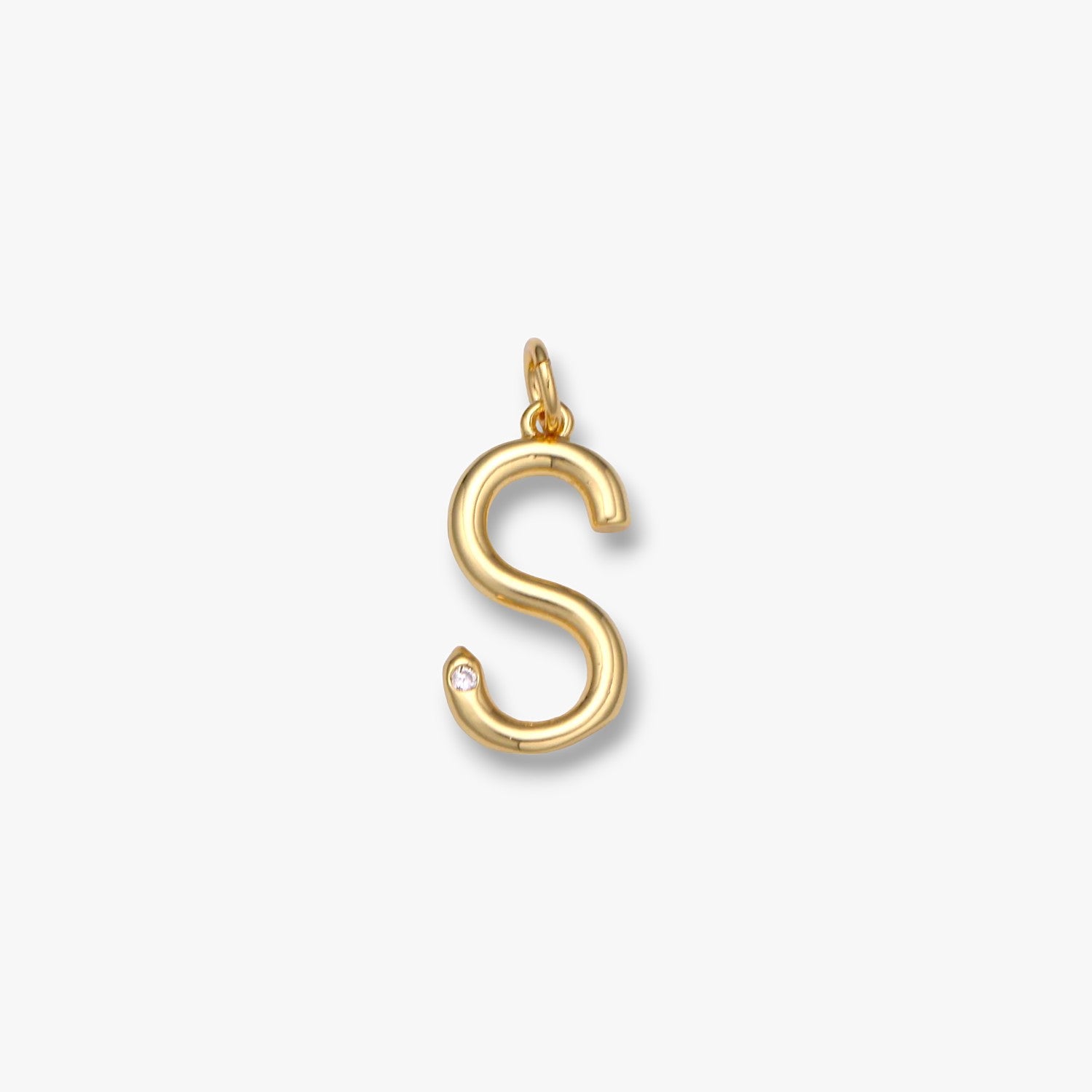 Essential Pave Custom Letter Charm