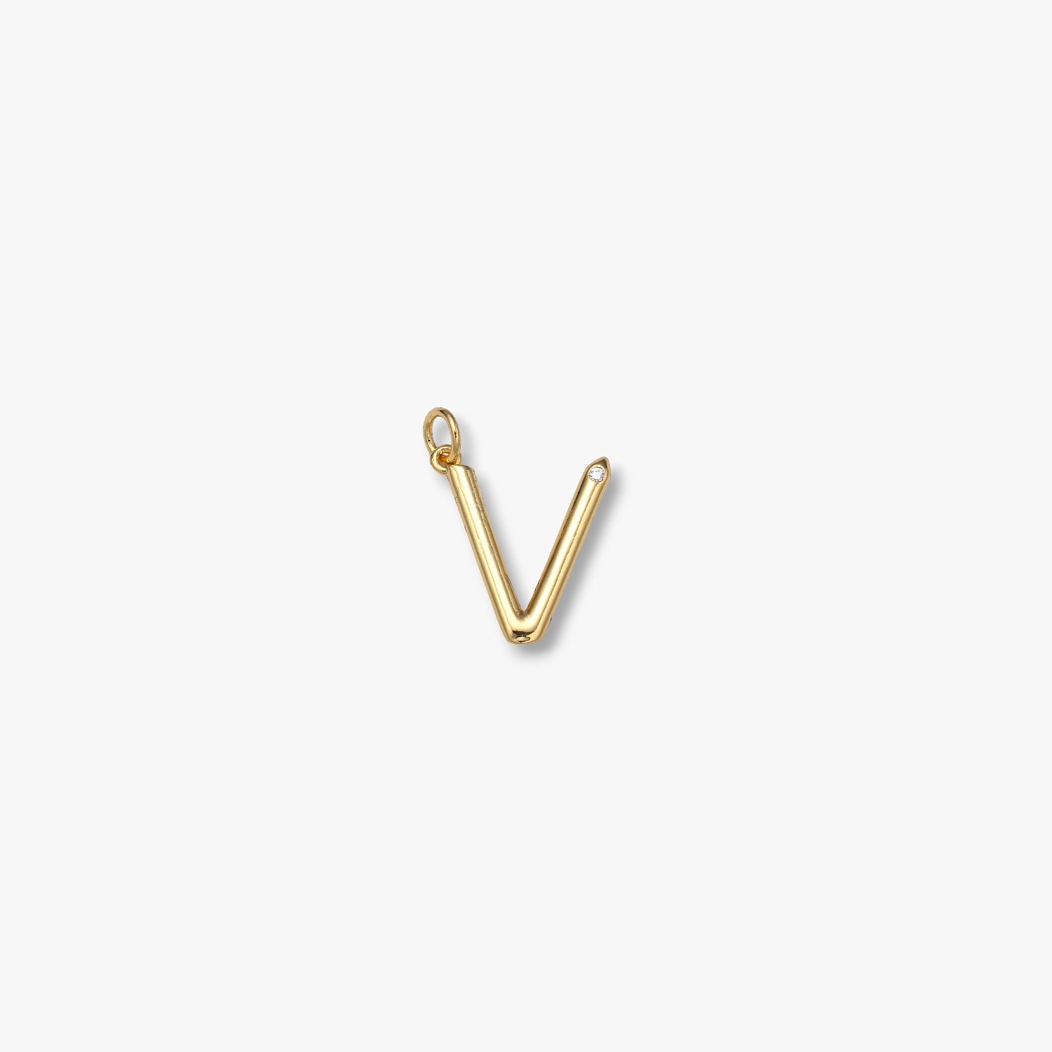Essential Pave Custom Letter Charm