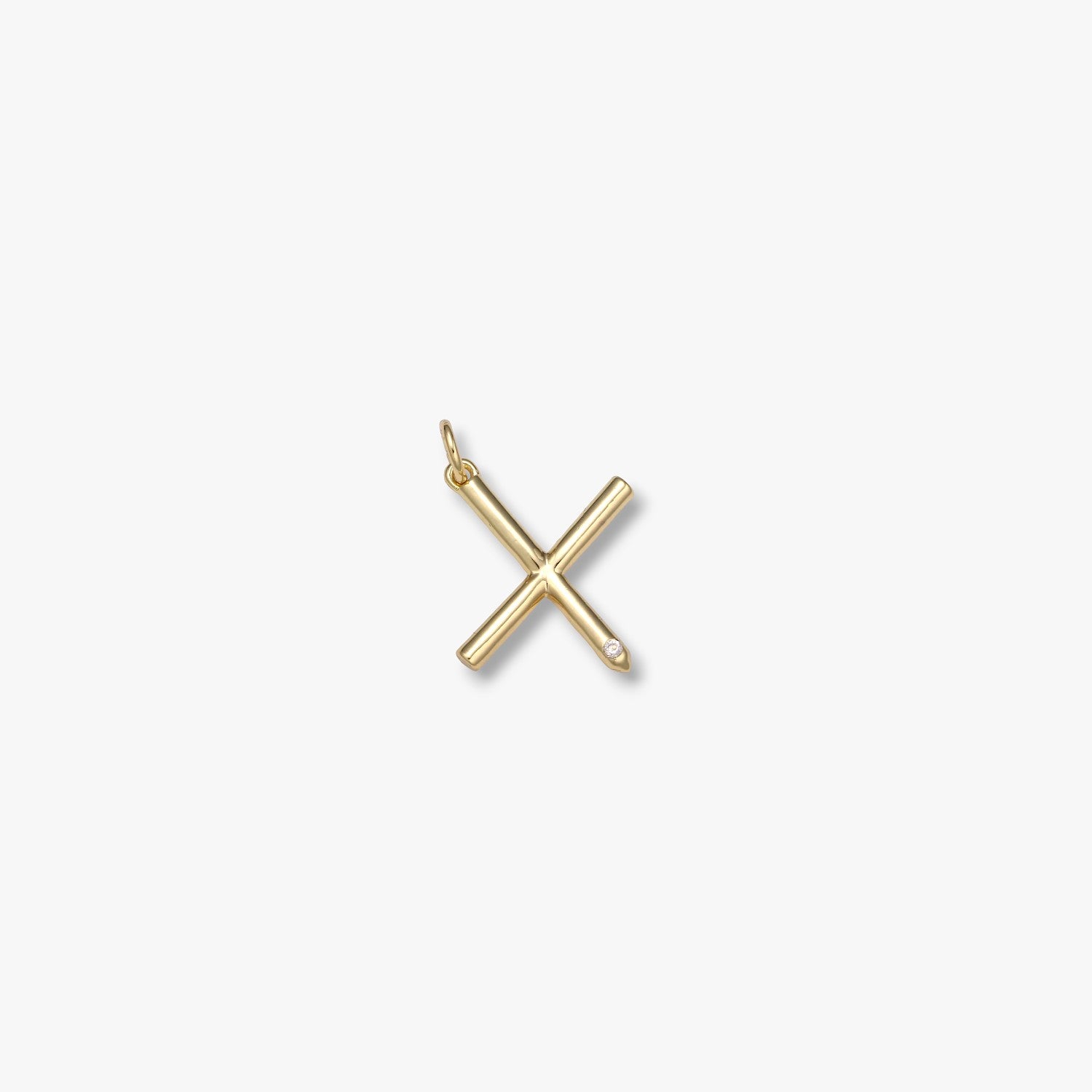 Essential Pave Custom Letter Charm