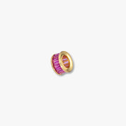 Birthstone Baguette Infinity Bead
