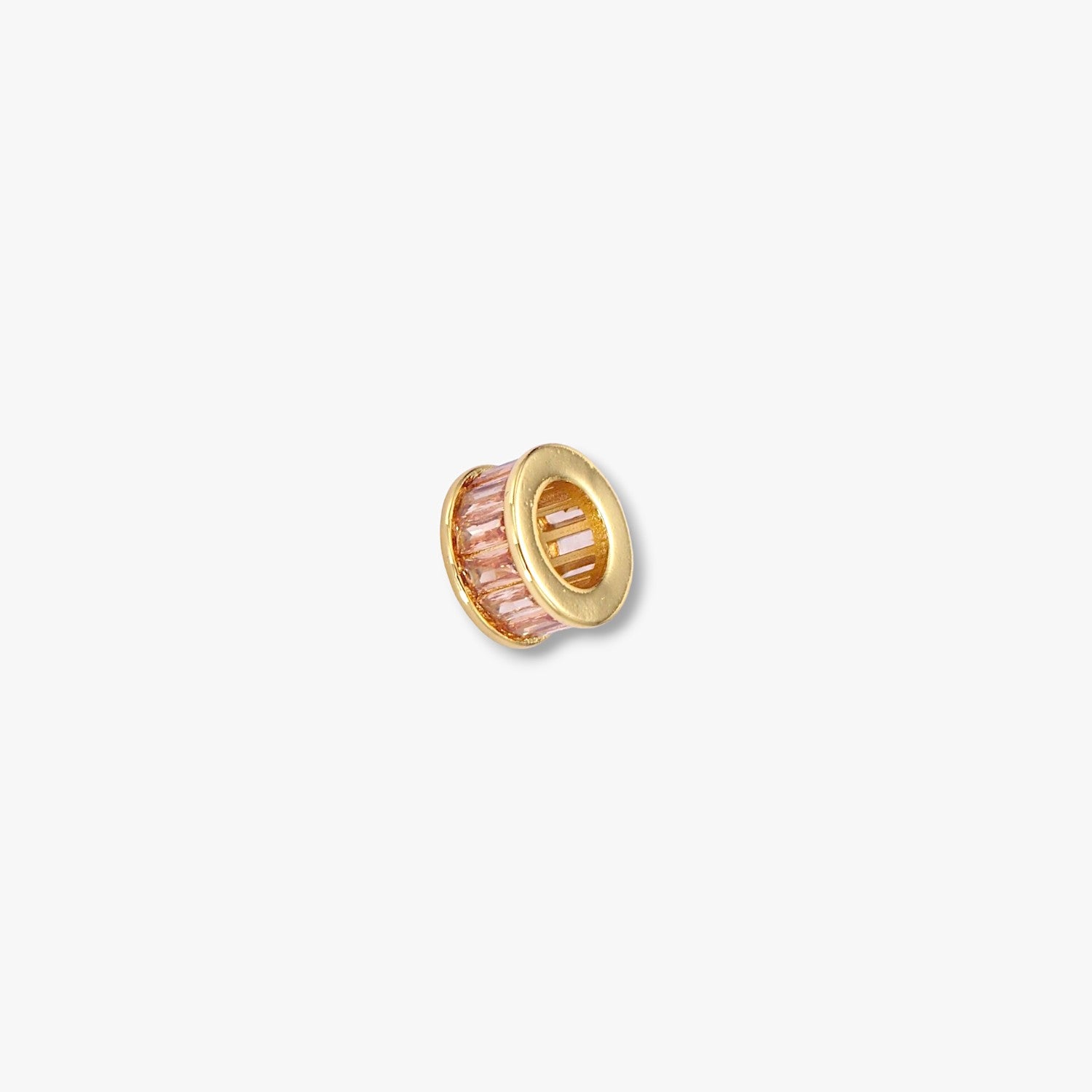 Birthstone Baguette Infinity Bead