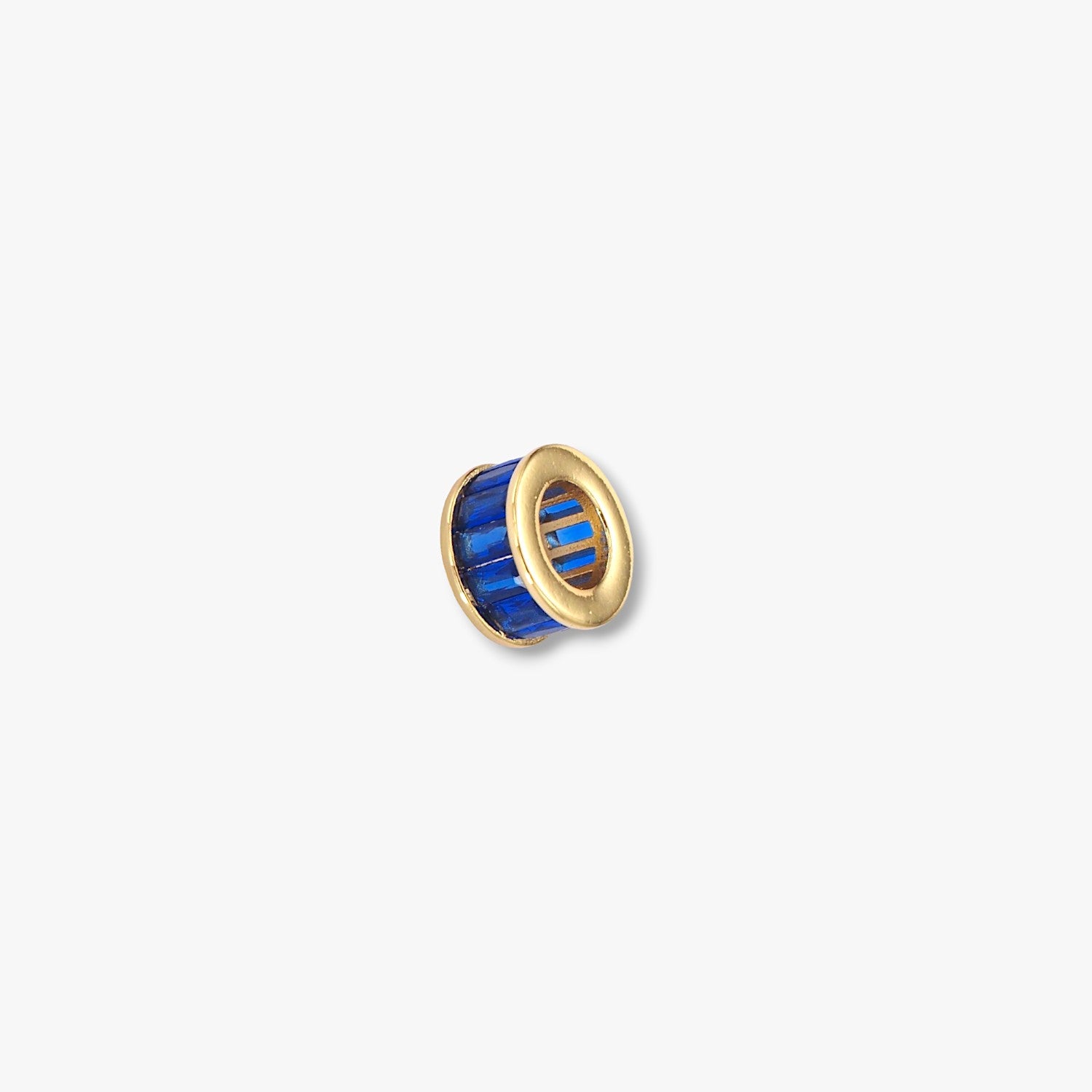 Birthstone Baguette Infinity Bead