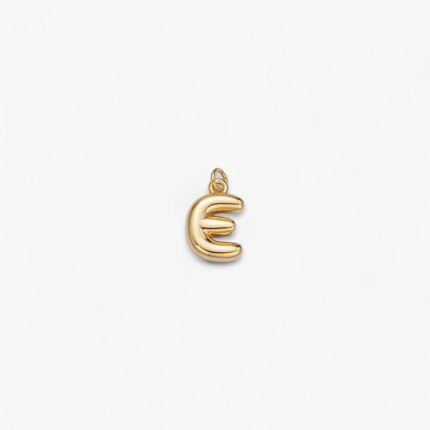 Mini Retro Bubble Letter Charm