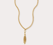 Delphine Tassel Chain Necklace