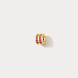 Deco Birthstone Spacer Bead